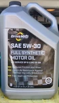 Drive Mxd Sae 5W-30 Full Synthetic Motor Oil- Quarts. Fixed Price $25.99.