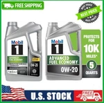 Pack Mobil 1 Advanced Fuel Economy Full Synthetic Motor Oil 0W-20, 5 Qt. Fixed Price $54.64.
