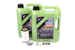 Assembled By Ecs Oil Change Kit Liqui Molygen 5W-40 0001802609KT. Fixed Price $119.64.