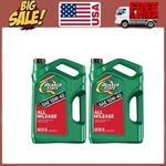 2 Packs Quaker State All Mileage 10W-40 Motor Oil, 5 Quart. Fixed Price $35.15.
