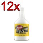 Case Of 12 Red Line Full Synthetic GL5 75W-110 Gear Differential Oil Quart. Fixed Price $218.88.