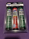 Lucas Multi-purpose Greased 3 Oz Mini Tubes X-tra Heavy Duty & 1 Red Tacky #2. Fixed Price $13.88.