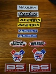 Namura Stickers Hot Rods Acerbis Amsoil Racing Racer Pack New. Fixed Price $9.99.