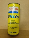 Vintage Exxon Glide Automatic Type Transmission Fluid 1 Pint Full. Fixed Price $24.99.