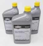 Briggs And Stratton 100074 Pack Of (3) 1-QUART 5W-30 Synthetic Oil. Fixed Price $36.39.