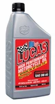 Lucas Oil Synthetic Sae 0W-40 Motorcycle 1-QUART. Fixed Price $13.49.