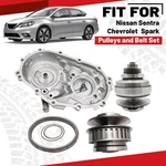 Pulleys Belt Chain Transmission Set 31214-3JX9A RE0F11A JF015E For Nissan Sentra. Fixed Price $338.99.