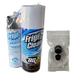 Bg Frigi-clean Aerosol Ac Evaporator Cleaner And Frigi-fresh Kit. Fixed Price $124.95.