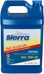 Sierra 18-9690-3 10W-30 Boat 4-STROKE Marine Synthetic Engine Oil (1 Gallon). Fixed Price $76.50.