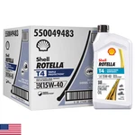 Shell Rotella T4 Triple Protection 15W-40 Motor Oil Quart Pack 550049483-6PK. Fixed Price $76.46.