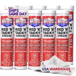 Lucas Oil LUC10005-10, Set Of Red-n-tacky Grease Case X 14OZ Cartridge Perfor. Fixed Price $82.34.
