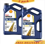 2-PACK Shell Rotella T6 Full Synthetic 15W-40 Diesel Oil Gallons Total. Fixed Price $45.61.