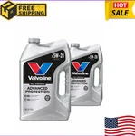 Pack Of 2-VALVOLINE Advanced Protection Full Synthetic 5W-20 Motor Oil Quart. Fixed Price $53.94.