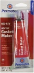 Permatex 81160 High-temp Red Rtv Silicone Gasket, 3 Oz.. Fixed Price $9.99.