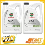 (2 Pack) Castrol Gtx 10W-40 Conventional Motor Oil, 5 Quarts. Fixed Price $43.62.