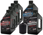 Maxhiflo VTTOCK14 Complete Engine Oil Change Kit For V-twin Full Synthetic Ha.... Fixed Price $156.54.