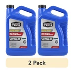 (2 Pack)high Mileage Full Synthetic Sae 10W-30 Motor Oil, 5 Qt, Engine Longevity. Fixed Price $31.64.
