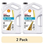 (2 Pack) Shell Rotella T4 15W40 Heavy Duty Diesel Engine Oil Gallon Bottles. Fixed Price $31.63.