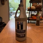 Mobil 1 Gear Oil - 75W90 Synthetic Qt Each. Fixed Price $16.00.