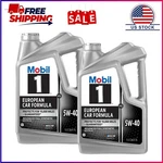 (2 Pack) Mobil 1 Fs European Car Formula Full Synthetic Motor Oil 5W-40, Quart. Fixed Price $53.98.