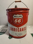 Phillips 66 Lubricants Oil 5 Gallon Empty Nice Service Station. Fixed Price $80.00.
