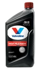 Valvoline High Mileage Maxlife Plus Technology Motor Oil Sae 5W-30 1 Qt. Zddp. Fixed Price $14.49.