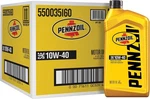 Pennzoil Conventional Motor 10W-40 Oil, Quart Pack Of 550035160. Fixed Price $43.00.