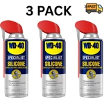 3 Pack WD-40 Specialist Silicone Lubricant Spray 11OZ Free Shipping. Fixed Price $16.50.