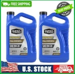 Super Tech Full Synthetic Sae 0W-20 Motor Oil, 5 Quarts X2PACK. Fixed Price $35.42.