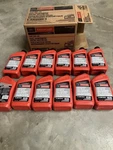 New 12 Quarts Full Synthetic Motorcraft 5W40 Super Duty 5W-40 Diesel Oil. Fixed Price $124.99.