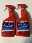 Bottles Mothers Marine Black Streak Remover Spray, Wipe & Rinse 24 Oz.. Fixed Price $24.99.