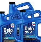 Chevron Delo 400 Sae Heavy Duty Engine Oil, Case Of 3 - 1 Gallon Bottles. Fixed Price $91.04.