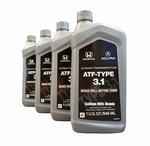 4X Qts Honda Acura Oem Atf Type 3.1 9SPD Automatic Transmission Fluid New. Fixed Price $118.95.