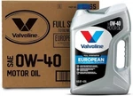 Valvoline European Vehicle Full Synthetic Sae 0W-40 Motor Oil 5 Qt, Case Of 3. Fixed Price $109.99.
