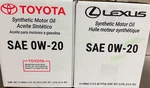 Lexus/toyota Motor Oil 0W-20 6 Qts In Case 00279-0WQTE0-1T. Fixed Price $59.00.