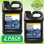 Mobil Delvac 1300 Super 15W-40 Synthetic Blend Diesel Engine Oil 2 Pack. Fixed Price $64.59.