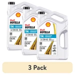 (3 Pack) Shell Rotella T4 Triple Protection 15W-40 Diesel Engine Oil, Gallon. Fixed Price $47.92.
