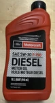 Ford 5-30 Diesel Oil. Fixed Price $10.00.