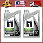 (2 Pack) Mobil 1 Advanced Fuel Economy Full Synthetic Motor Oil 0W-20, 5 Quart. Fixed Price $52.92.