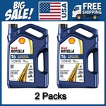 2 Packs Shell Rotella T6 Full Synthetic 5W-40 Diesel Engine Oil, 1 Gallon. Fixed Price $42.57.