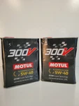 2( Two) 300V Motul Competition Sae 5W-40 Car Racing Motor OILS-2L Ea. Container. Fixed Price $71.99.