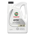Castrol Gtx 5W-20 Synthetic Blend Motor Oil, Superior Sludge Protection, Qt. Fixed Price $20.99.