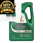 Castrol Gtx High Mileage 5W-20 Synthetic Blend Motor Oil, Quarts, Amber. Fixed Price $22.79.