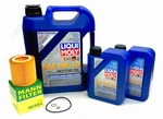7X Liter Liqui Moly 5W-40 Engine Motor Oil +mann Filter Kit For Bmw Verify Year?. Fixed Price $107.40.