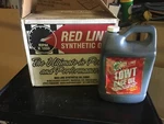 Red Line 10WT Racing Oil Gallon. Fixed Price $75.00.