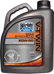 Bel-ray For V-twin Semi-synthetic Oil 20W-50 4L 96910-BT4. Fixed Price $51.99.