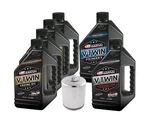 Maxhiflo VTTOCK24 Complete Engine Oil Change Kit For V-twin Synthetic Blend H.... Fixed Price $136.14.
