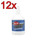 Case Of 12 Red Line Full Synthetic 0W40 Engine Motor Oil Quart. Fixed Price $177.88.