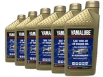 Yamaha Genuine Oem Yamalube Full Synthetic 10W-40 Oil LUB-10W40-FS-12 6 Pack. Fixed Price $87.95.