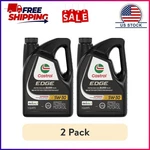 (2 Pack) Castrol Edge 5W-30 Advanced Full Synthetic Motor Oil, Quarts Rfid. Fixed Price $45.99.